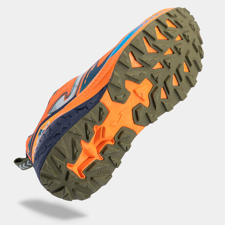 Zapatillas trail Tk.Kubor 23 hombre naranja marino