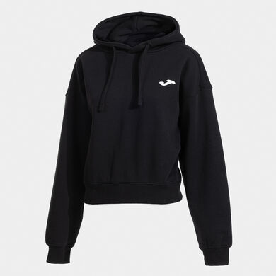 Sudadera con capucha mujer Step negro