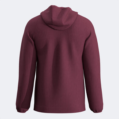 Hooded jacket man Mystic burgundy