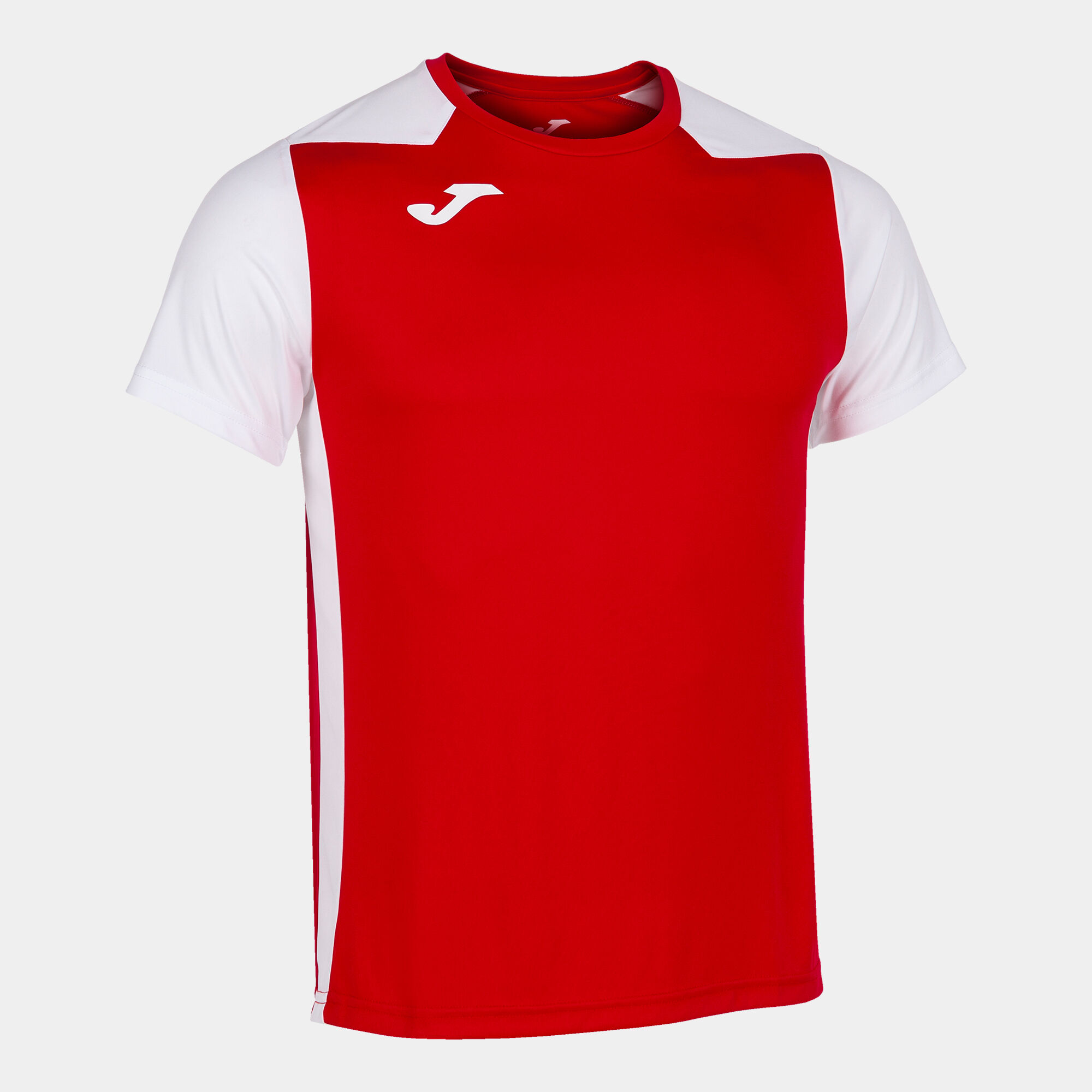 MAILLOT MANCHES COURTES HOMME RECORD II ROUGE BLANC