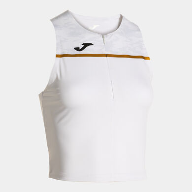 Top femme Record III blanc