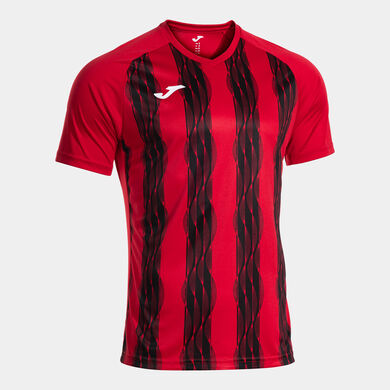 Camiseta manga corta hombre Inter V rojo negro