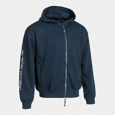 Veste &agrave; capuche homme Mimetic bleu marine