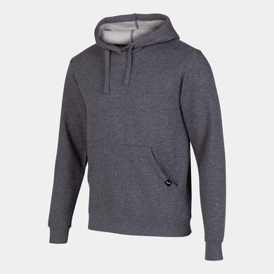 Hooded sweater man Montana melange gray