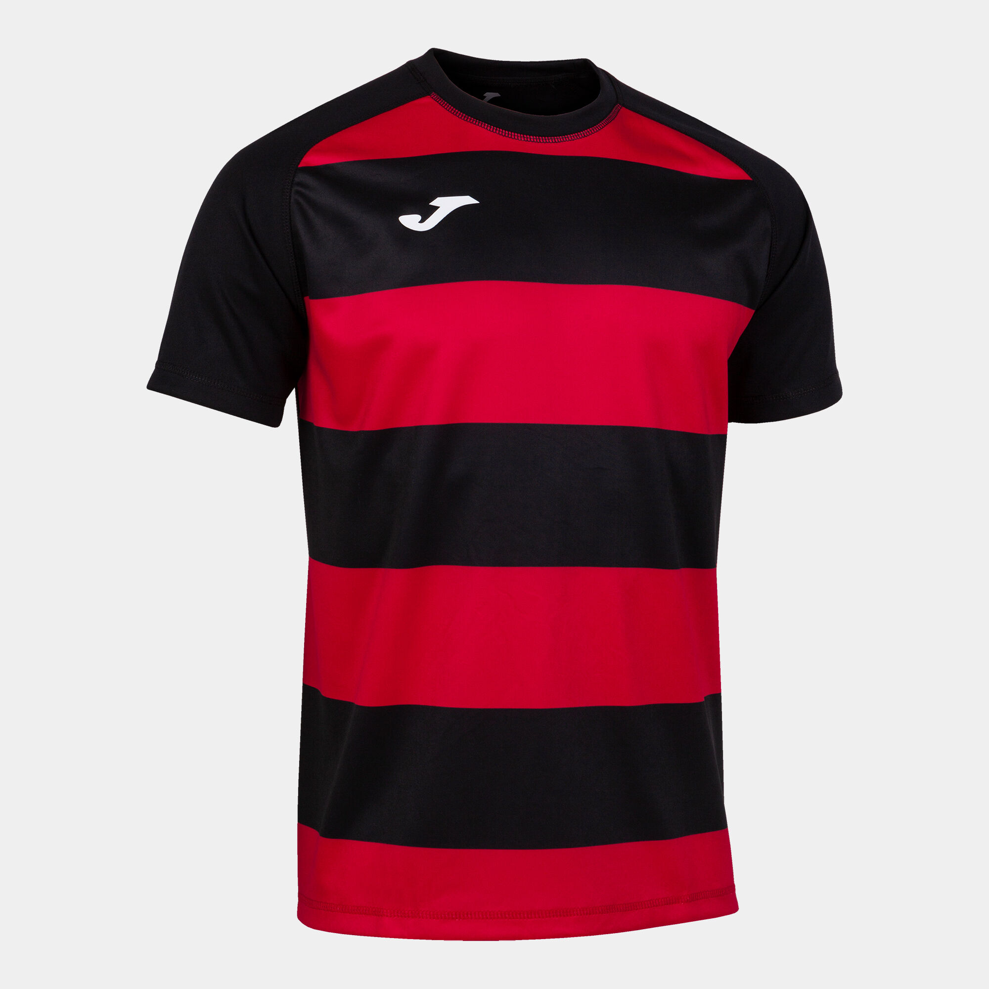 MAILLOT MANCHES COURTES HOMME PRORUGBY II NOIR ROUGE