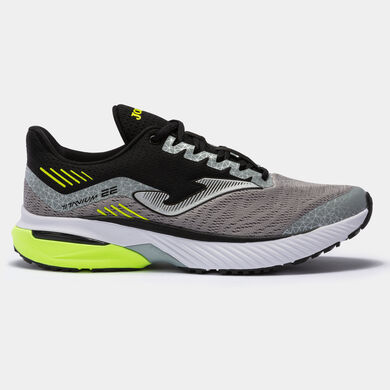 Scarpe running Titanium 22 uomo grigio giallo fluorescente