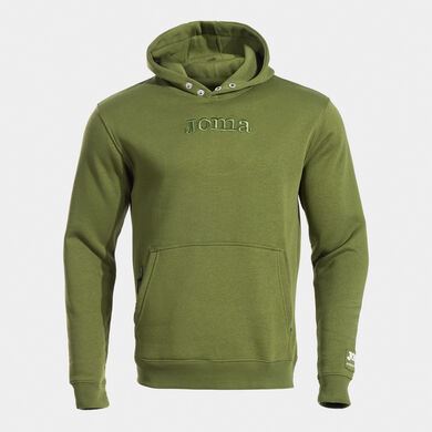 Hooded sweater man Urban Street green