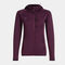 Hooded jacket woman Explorer burgundy