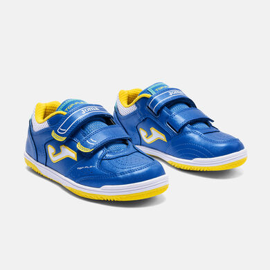 Zapatillas f&uacute;tbol sala Top Flex Jr 26 indoor junior azul