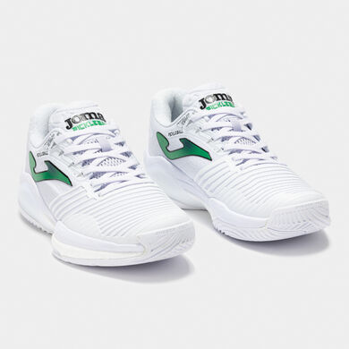 Zapatillas pickleball Picklet hombre blanco verde
