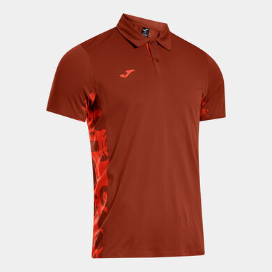 Polo shirt short-sleeve man Challenge red
