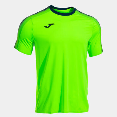 Camiseta manga corta hombre Elite XI verde flúor marino