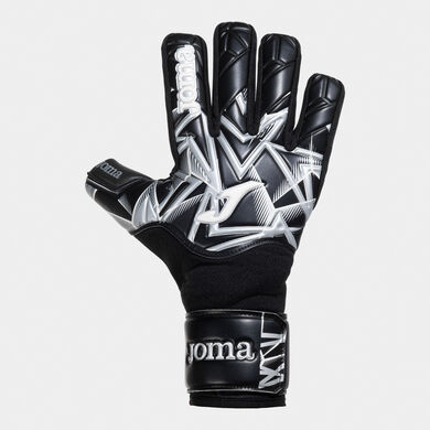 Guantes portero f&uacute;tbol Brave negro gris
