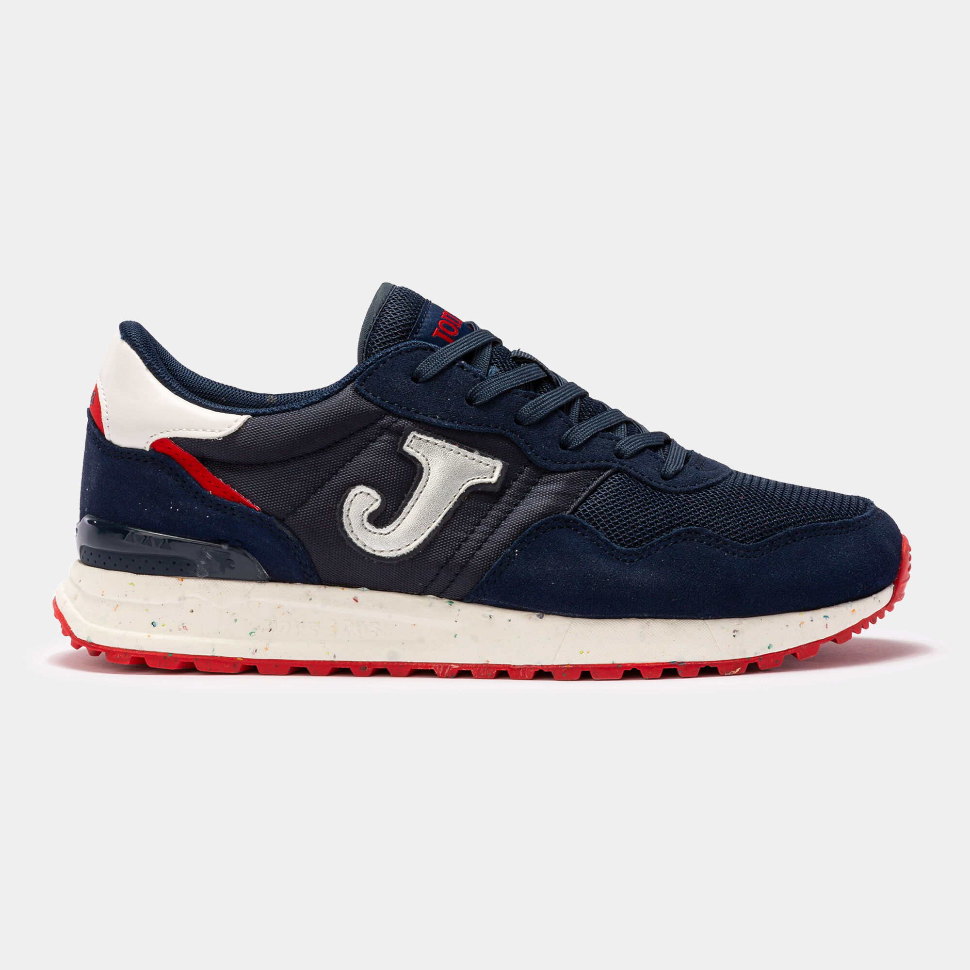 CASUAL SHOES C.367 22 MAN NAVY BLUE RED