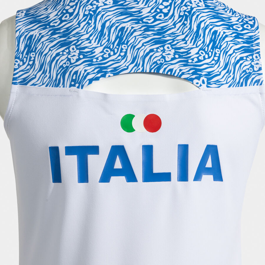 CAMISETA SIN MANGAS MUJER COMP. OFI. FED. ITALIA TENIS Y PADEL