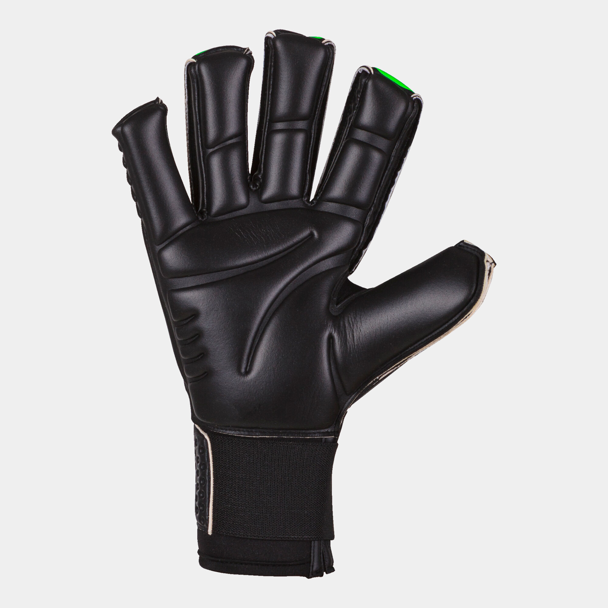 Football goalkeeper gloves Area 19 black fluorescent green