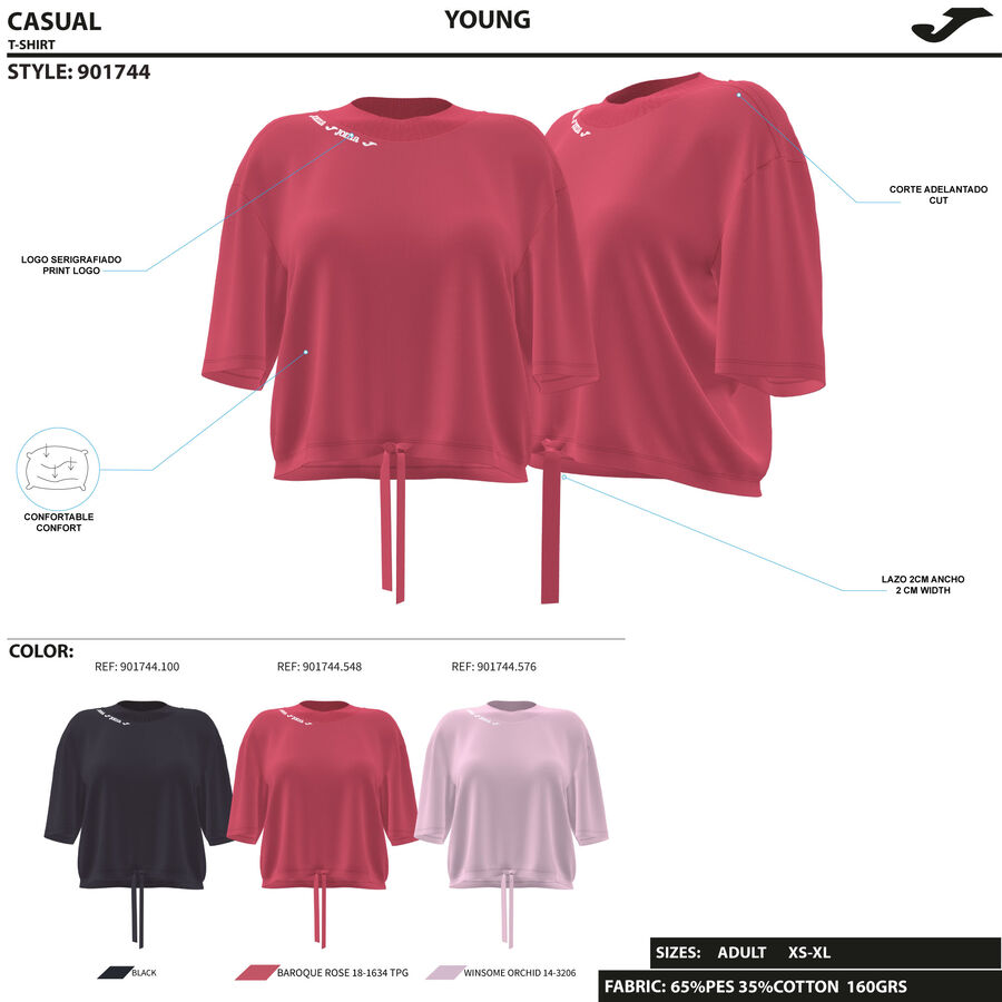 CAMISETA MANGA CORTA DAPHNE