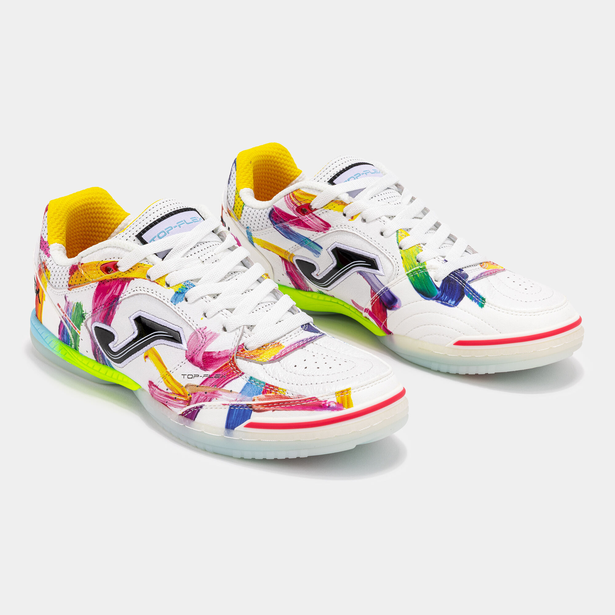 Futsal shoes Top flex 26 Graffiti indoor white | JOMA®