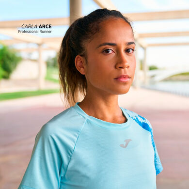 T-shirt maniche corte donna R-City blu