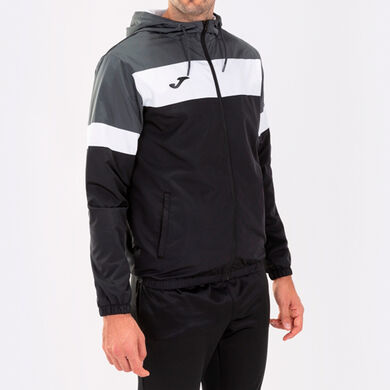 Chubasquero hombre Crew IV negro antracita