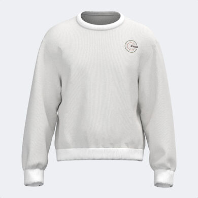 Sweatshirt unisex Mimetic white