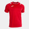 Shirt short sleeve man Dinamo II red white
