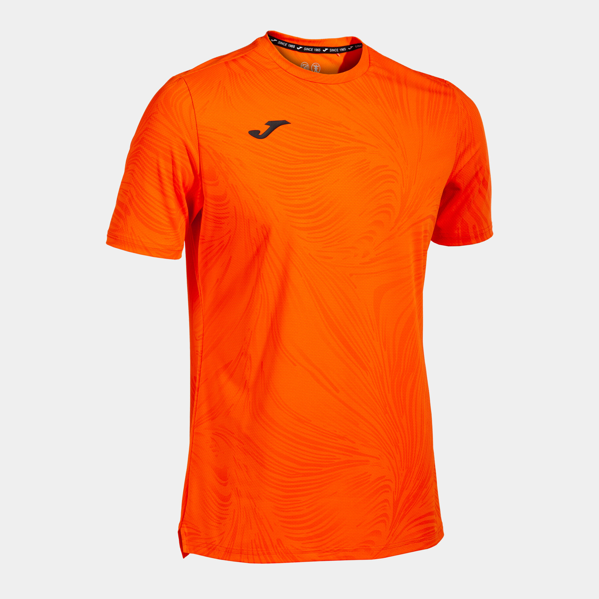 Koszulka z krótkim rękawem mężczyźni Challenge pomaranczowy
