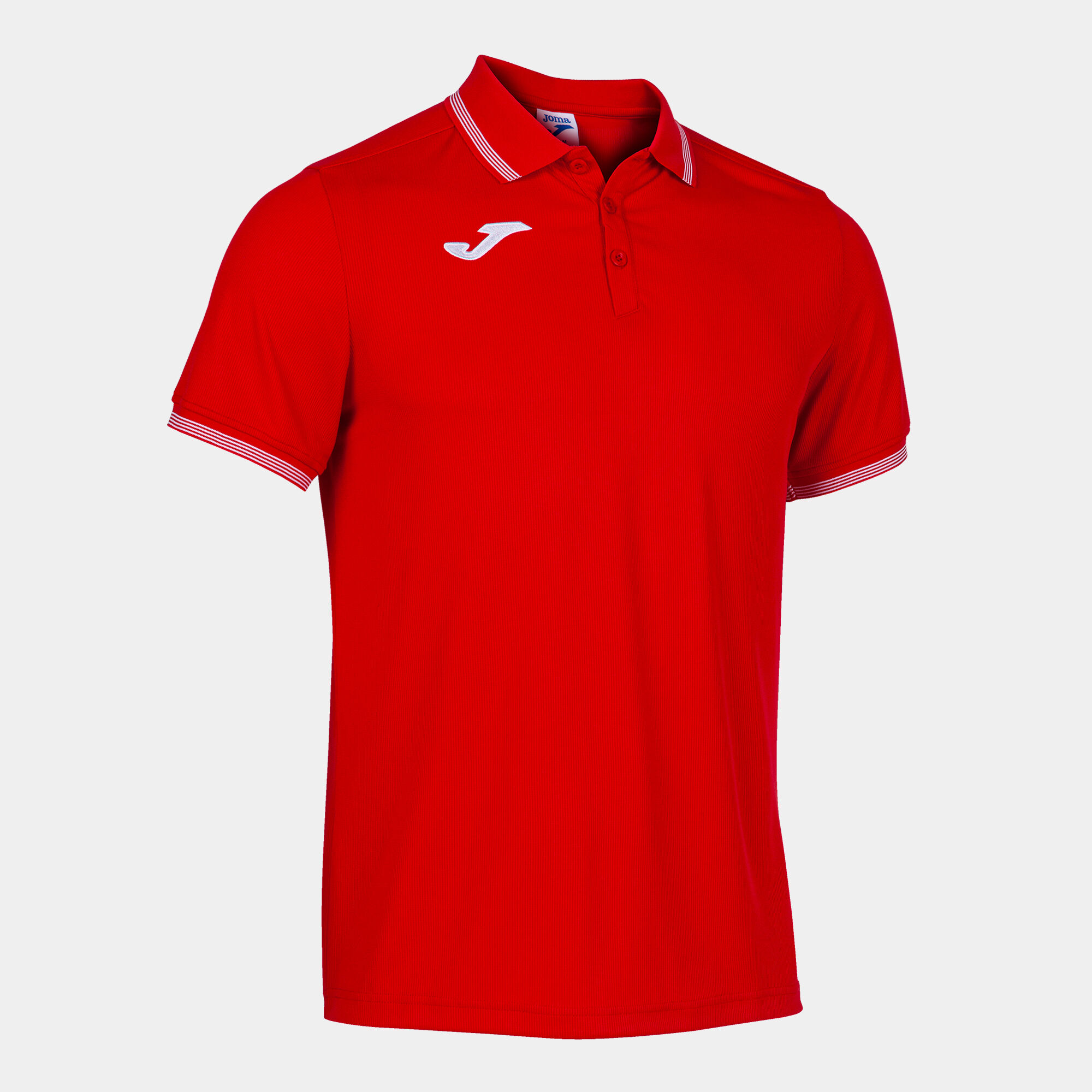 POLO MANCHES COURTES HOMME CAMPUS III ROUGE