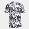 Maglia a manica corta uomo Lion bianco nero