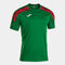 Tricou cu m&acirc;necă scurtă bărbaȚi Championship VIII verde roșu