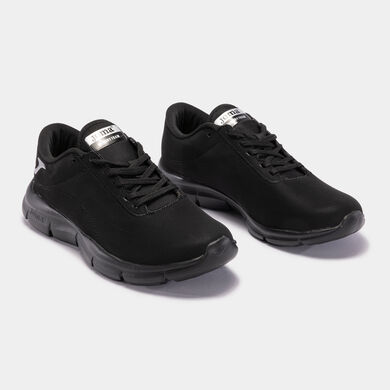 Zapatillas casual Neftis 22 mujer negro