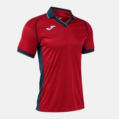 Koszulka z kr&oacute;tkim rękawem mężczyźni Vintage Eco Retro czerwony ciemny granatowy