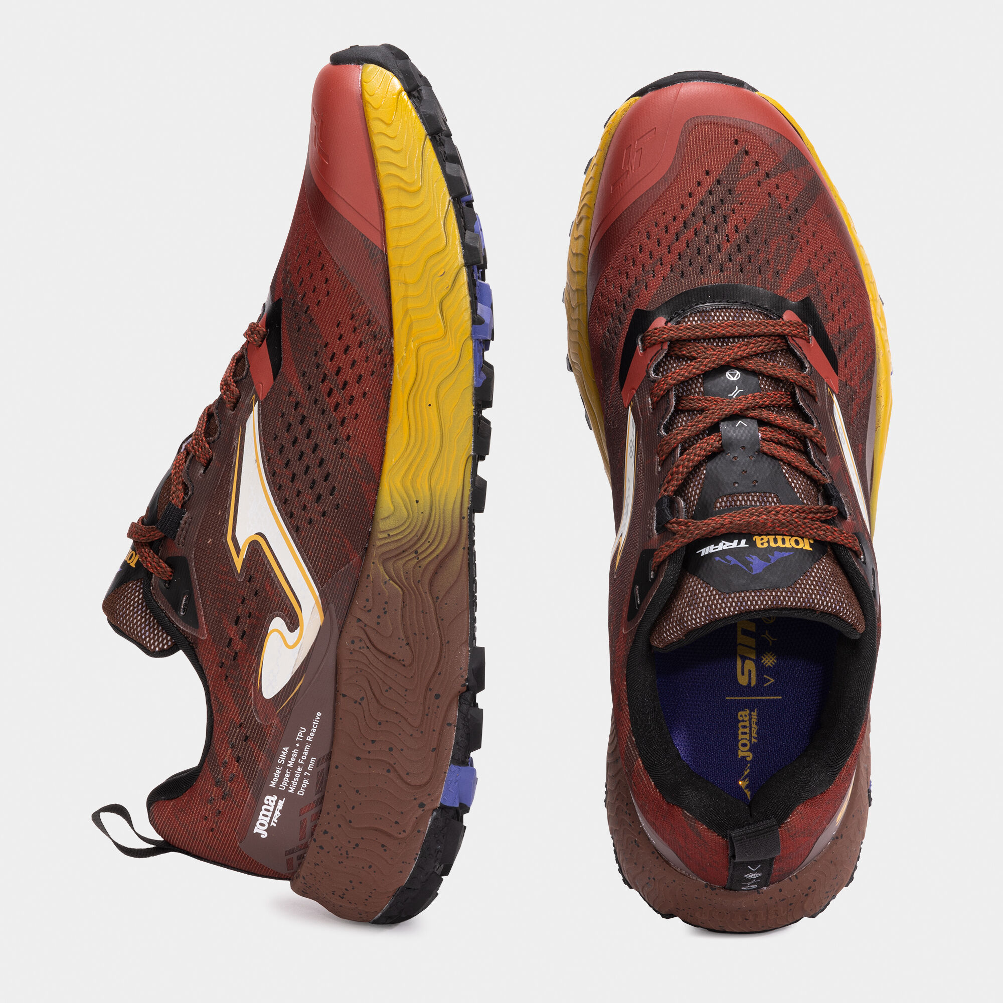 Pantofi sport trail Sima Men 25 bărbaȚi grena | JOMA®