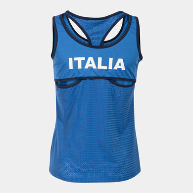 T-shirt de alça Federação Italiana De Tenis mulher