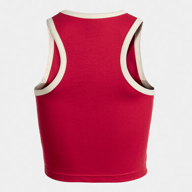 Top mujer Mimetic rojo