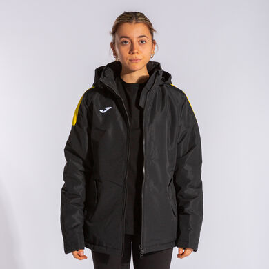 Anorak mujer Trivor negro amarillo