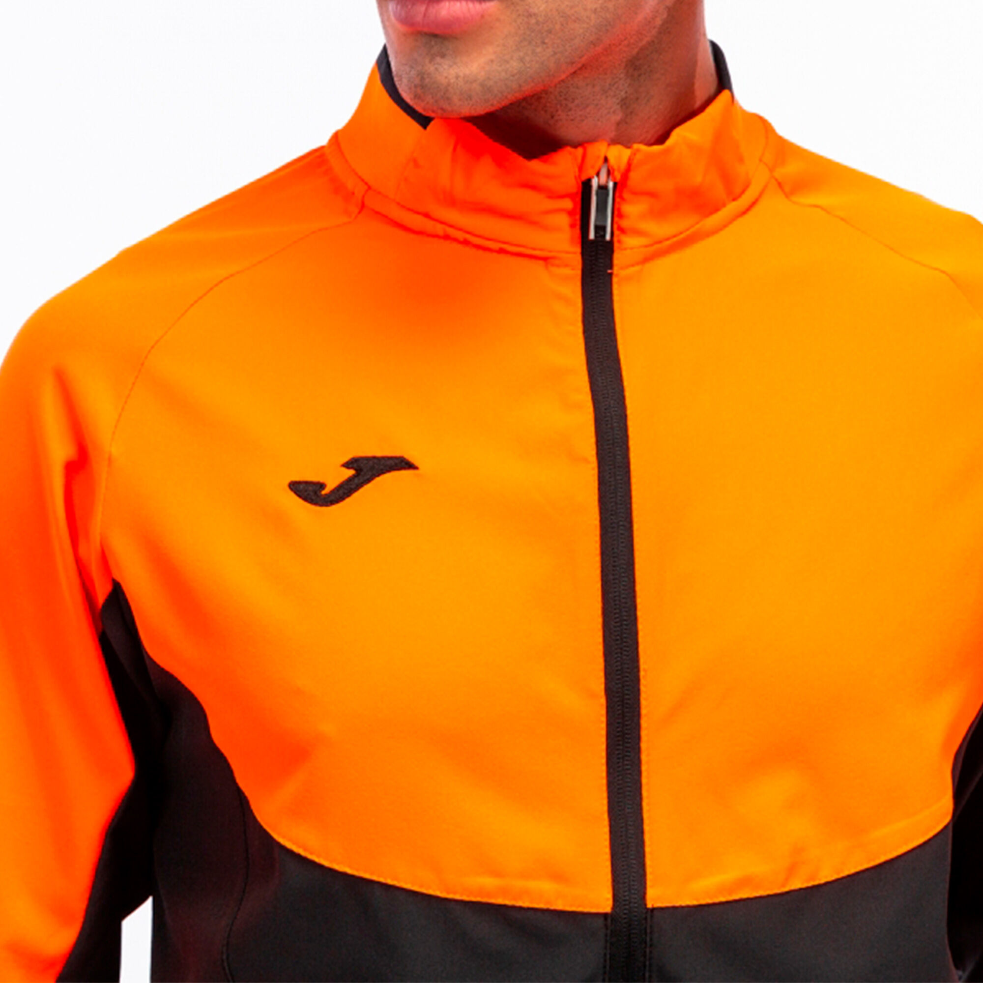 Tracksuit man Essential black orange