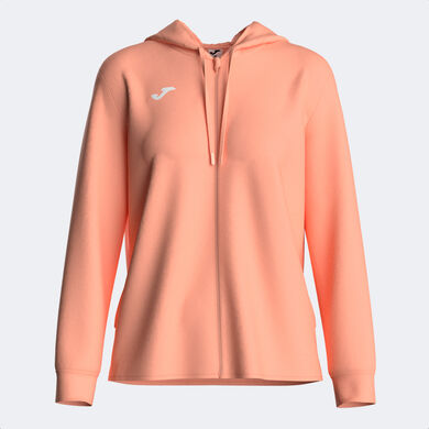 Chaqueta con capucha mujer Sculpture II naranja