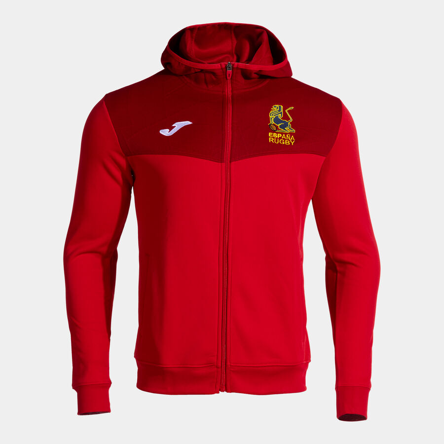 CHAQUETA CON CAPUCHA FED. RUGBY ESPA&Ntilde;A