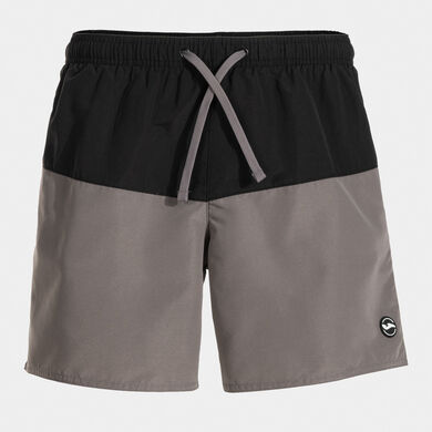 Swimming trunks man Santa M&oacute;nica black dark gray