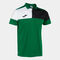 Polo manga corta hombre Crew V verde negro blanco
