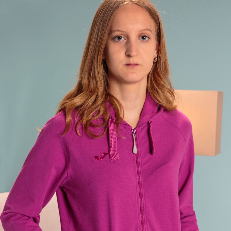 CHAQUETA CON CAPUCHA CORINTO