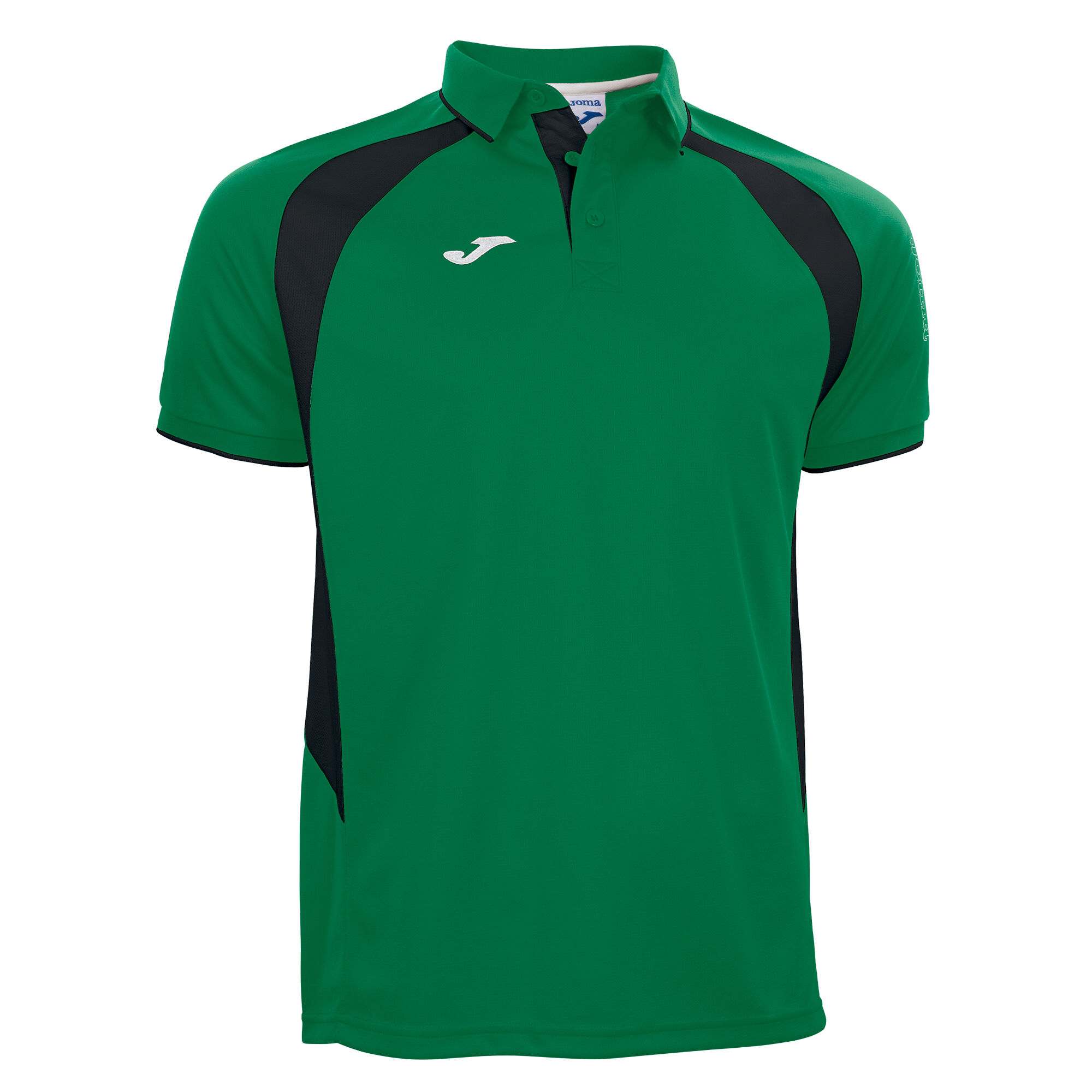 POLO MANCHES COURTES HOMME CHAMPIONSHIP III VERT NOIR
