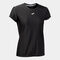 MAILLOT MANCHES COURTES FEMME URBAN STREET NOIR