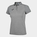 POLO MANGA CORTA MUJER HOBBY GRIS MELANGE