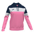 SUDADERA CON CAPUCHA MUJER CREW IV ROSA MARINO