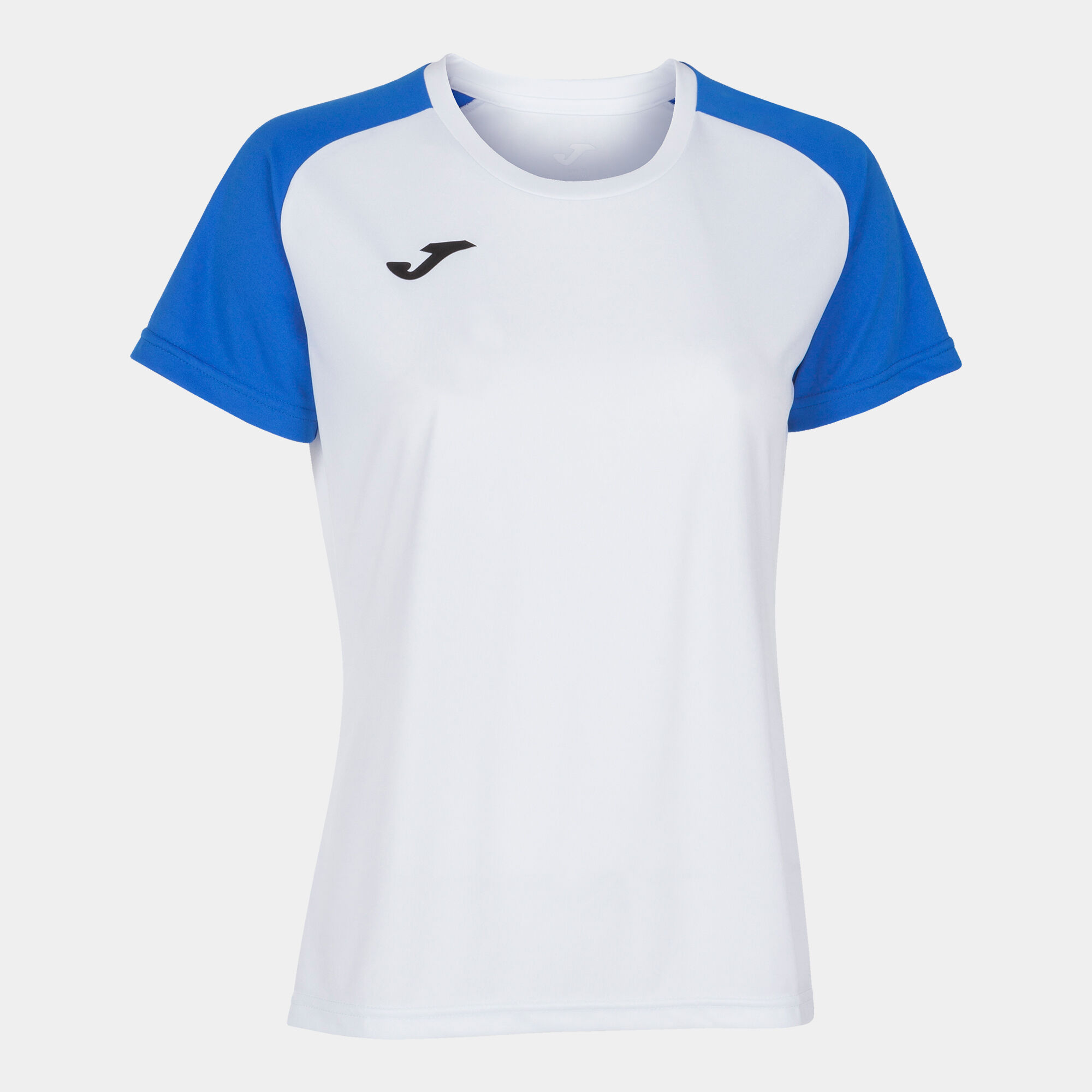 T-shirt manga curta mulher Academy IV branco azul royal