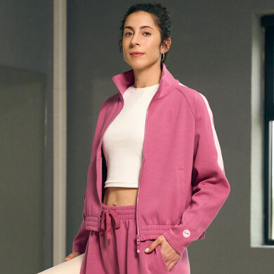 Chaqueta mujer Indoor Gym violeta