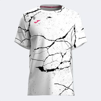 Camiseta manga corta hombre R-Night blanco negro