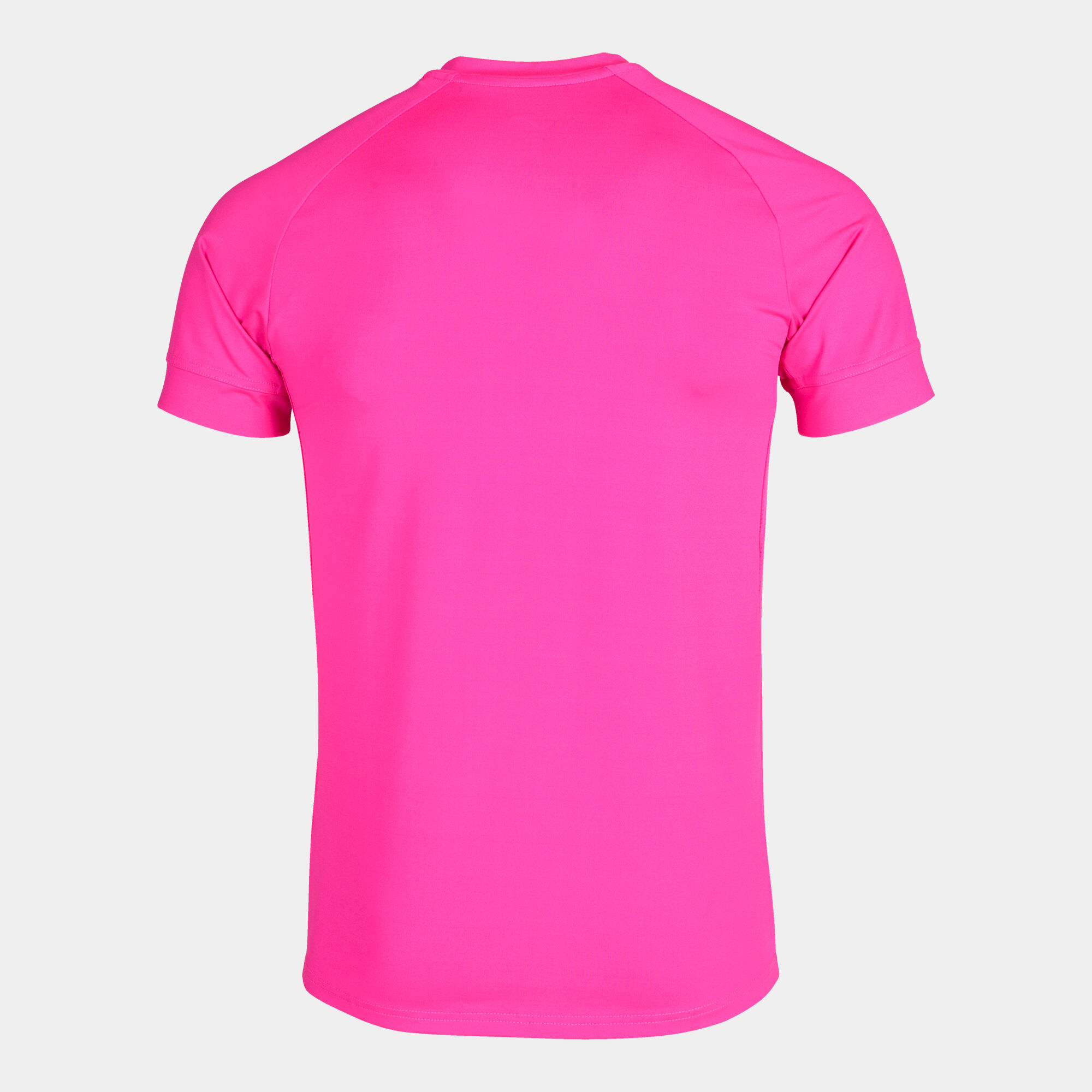 Maglia a manica corta uomo Olimpia rosa fluorescente nero